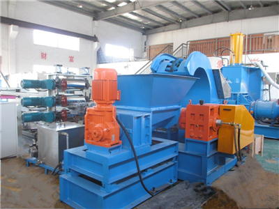 Rubber foam sheet extruder granulator complete set of equipment