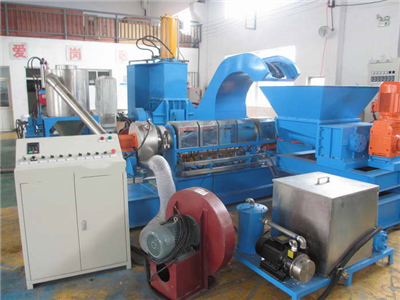  CPE Cable Compound Granulator