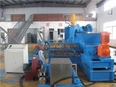 Calcium Carbonate High Filled Masterbatch Pelletizer 